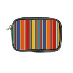 Stripes Background Colorful Coin Purse by Simbadda