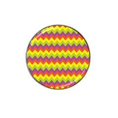 Colorful Zigzag Stripes Background Hat Clip Ball Marker (10 Pack) by Simbadda