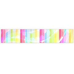 Abstract Stripes Colorful Background Flano Scarf (large) by Simbadda