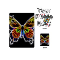 Fractal Butterfly Playing Cards 54 (mini)  by Simbadda