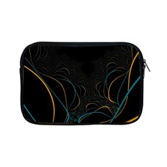 Fractal Lines Apple Ipad Mini Zipper Cases by Simbadda