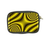 Yellow Fractal Coin Purse Back