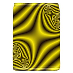 Yellow Fractal Flap Covers (l)  by Simbadda