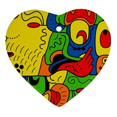 Mexico Ornament (heart) by Valentinaart
