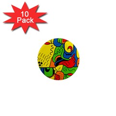 Mexico 1  Mini Magnet (10 Pack)  by Valentinaart