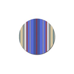 Colorful Stripes Golf Ball Marker (4 pack)