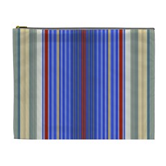 Colorful Stripes Cosmetic Bag (XL)