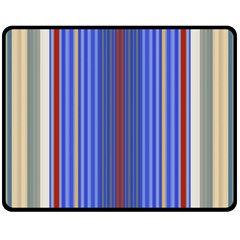 Colorful Stripes Fleece Blanket (Medium) 