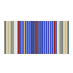 Colorful Stripes Satin Wrap