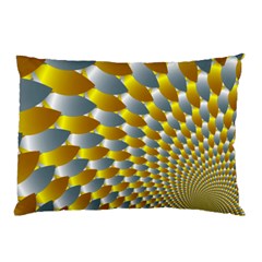 Fractal Spiral Pillow Case (two Sides) by Simbadda