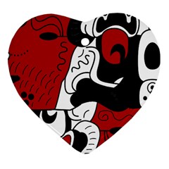 Mexico Heart Ornament (Two Sides)