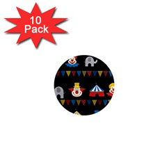 Circus  1  Mini Magnet (10 Pack)  by Valentinaart