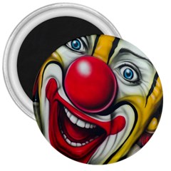 Clown 3  Magnets