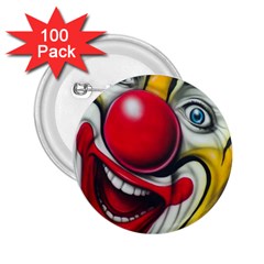 Clown 2.25  Buttons (100 pack) 