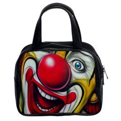 Clown Classic Handbags (2 Sides) by Valentinaart