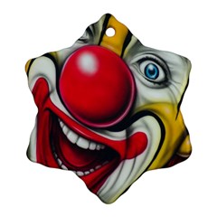 Clown Ornament (Snowflake)