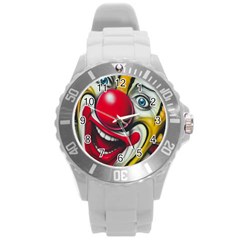 Clown Round Plastic Sport Watch (L)