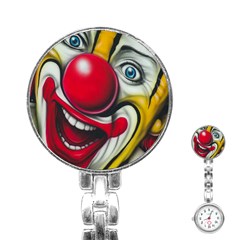 Clown Stainless Steel Nurses Watch