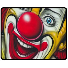 Clown Double Sided Fleece Blanket (Medium) 