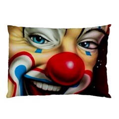 Clown Pillow Case by Valentinaart