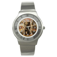 Vintage Circus  Stainless Steel Watch