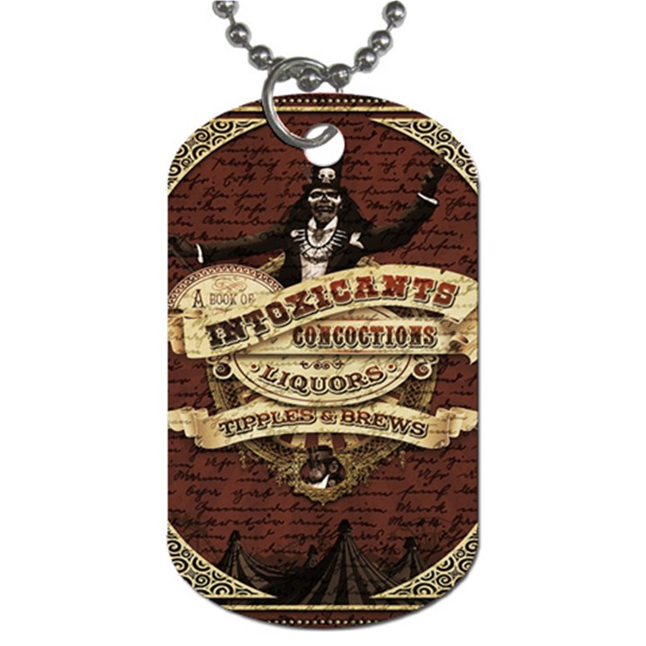 Vintage circus  Dog Tag (Two Sides)