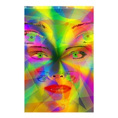 Rainbow Girl Shower Curtain 48  X 72  (small)  by Valentinaart