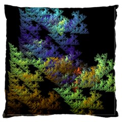 Fractal Forest Large Cushion Case (one Side) by Simbadda