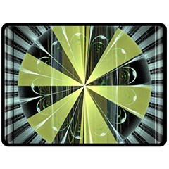 Fractal Ball Fleece Blanket (Large) 