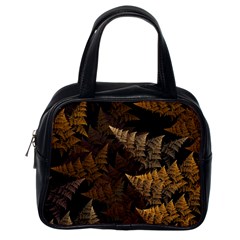 Fractal Fern Classic Handbags (one Side) by Simbadda