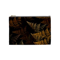 Fractal Fern Cosmetic Bag (medium)  by Simbadda