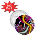 Fractal Roots 1.75  Buttons (100 pack)  Front