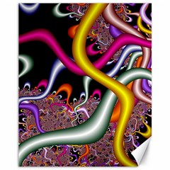 Fractal Roots Canvas 11  X 14   by Simbadda