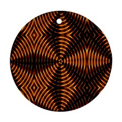 Fractal Patterns Ornament (Round)