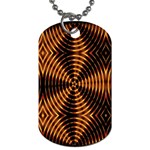 Fractal Patterns Dog Tag (One Side) Front