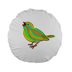 Bird Standard 15  Premium Flano Round Cushions