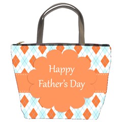 Happy Father Day  Bucket Bags by Simbadda