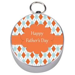 Happy Father Day  Silver Compasses by Simbadda