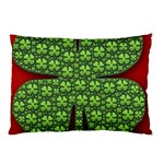 Shamrock Irish Ireland Clover Day Pillow Case (Two Sides) Front