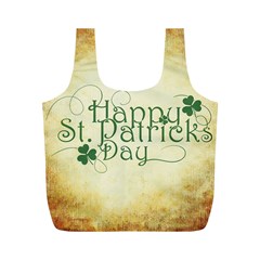 Irish St Patrick S Day Ireland Full Print Recycle Bags (m)  by Simbadda