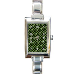 St Patrick S Day Background Rectangle Italian Charm Watch