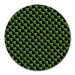 St Patrick S Day Background Round Mousepads