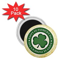 Irish St Patrick S Day Ireland 1 75  Magnets (10 Pack)  by Simbadda