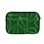 Vector Seamless Green Leaf Pattern Apple MacBook Pro 13  Zipper Case Front