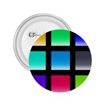 Colorful Background Squares 2.25  Buttons Front