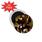 Crystallize Background 1.75  Magnets (10 pack)  Front