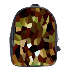 Crystallize Background School Bags(large)  by Simbadda