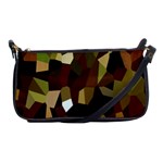 Crystallize Background Shoulder Clutch Bags Front