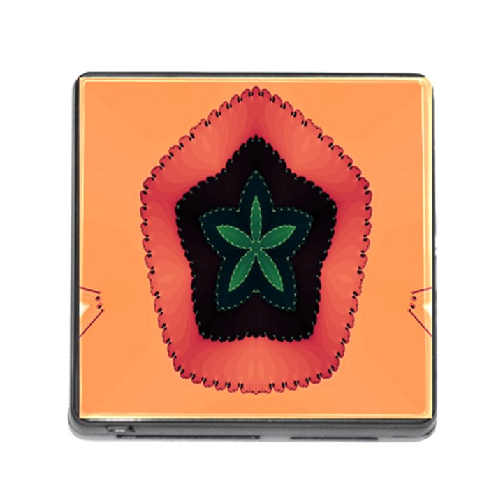 Fractal Flower Memory Card Reader (Square)