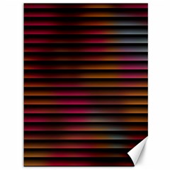 Colorful Venetian Blinds Effect Canvas 36  x 48  